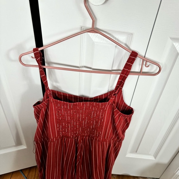 TORRID orange striped long pants jumper Torrid size 1 - Picture 2 of 3